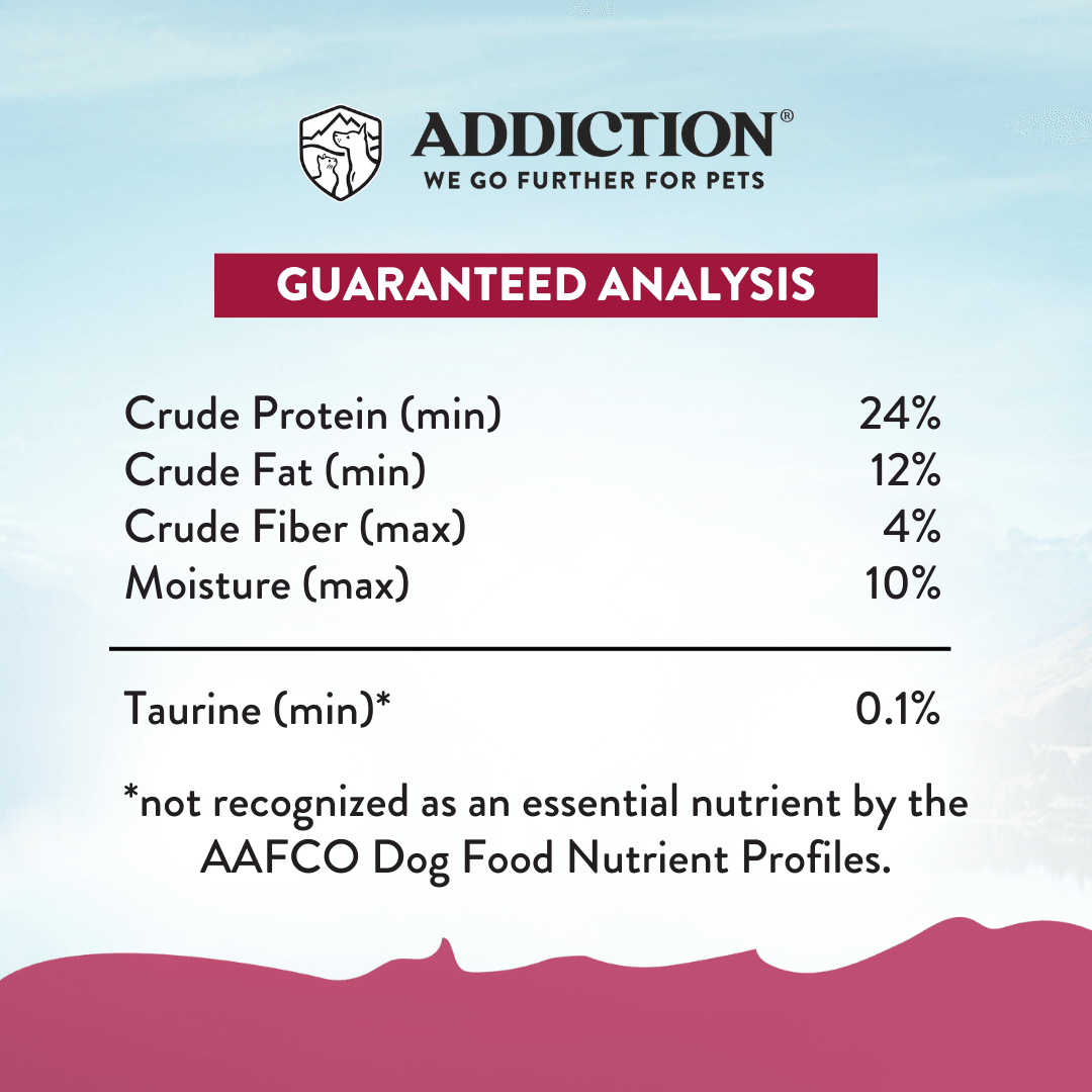 Addiction Viva La Venison Small Breed Dog Food & Meaty Bites Treats Bundle - Addiction Pet Foods USA