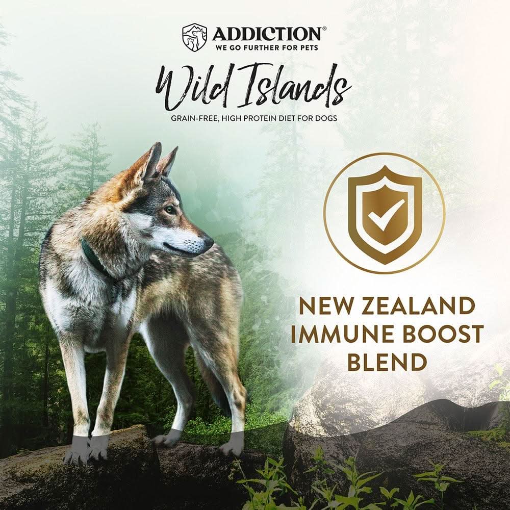 Addiction Wild Islands Bird Premium Duck Turkey & Chicken Dry Dog Food - Pack of 12 - Addiction Pet Foods USA