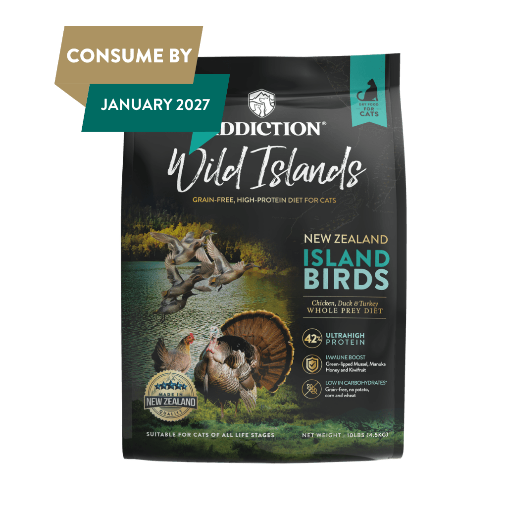 Addiction Wild Islands Island Bird Premium Duck Turkey & Chicken Dry Cat Food - Addiction Pet Foods USA
