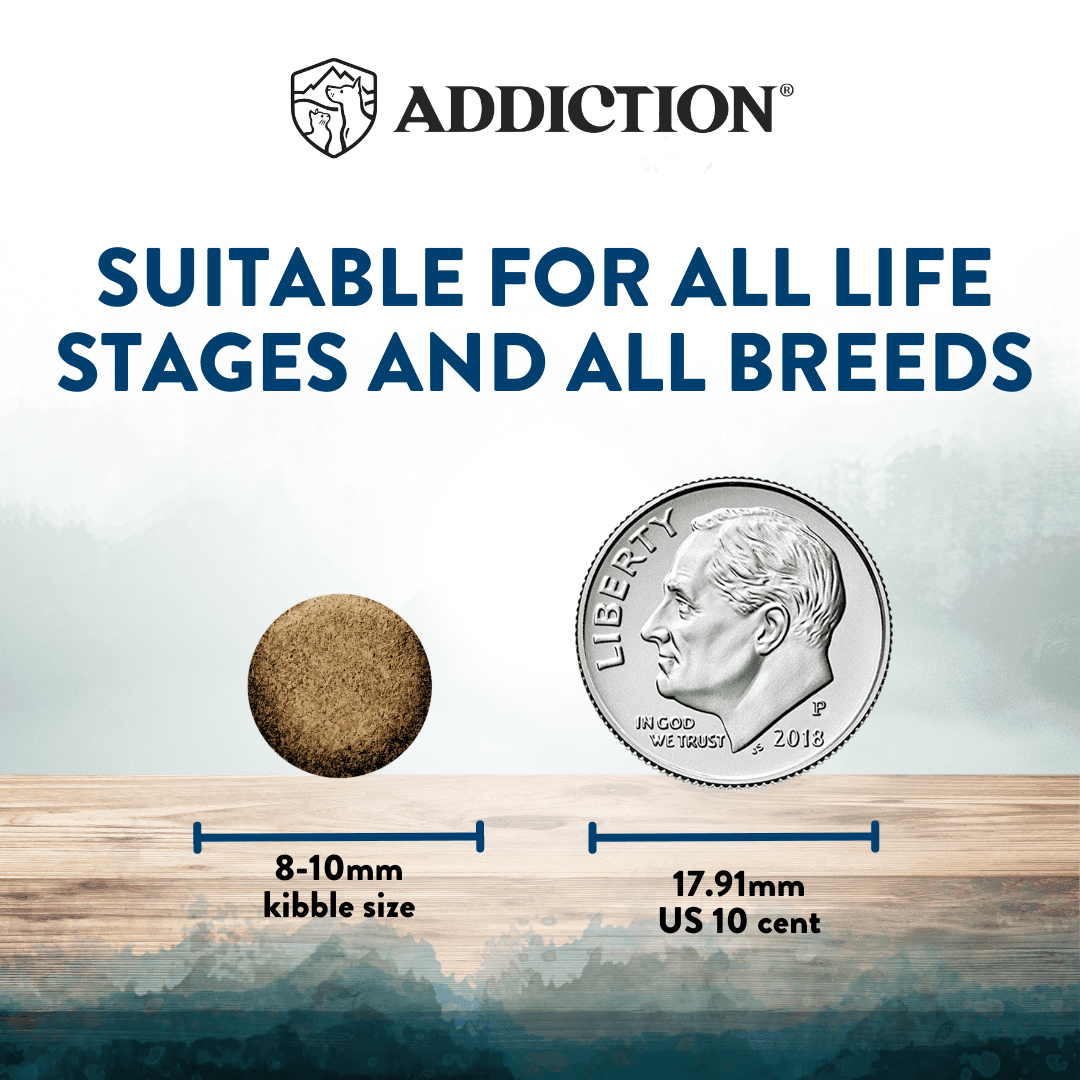 Addiction Wild Islands Pacific Catch Premium King Salmon Mackerel & Hoki Dry Cat Food - Addiction Pet Foods USA