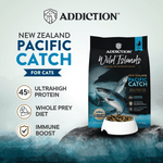 Addiction Wild Islands Pacific Catch Premium King Salmon Mackerel & Hoki Dry Cat Food - Addiction Pet Foods USA