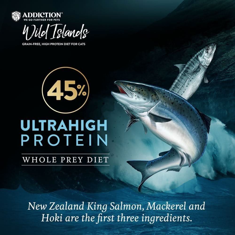 Addiction Wild Islands Pacific Catch Premium King Salmon Mackerel