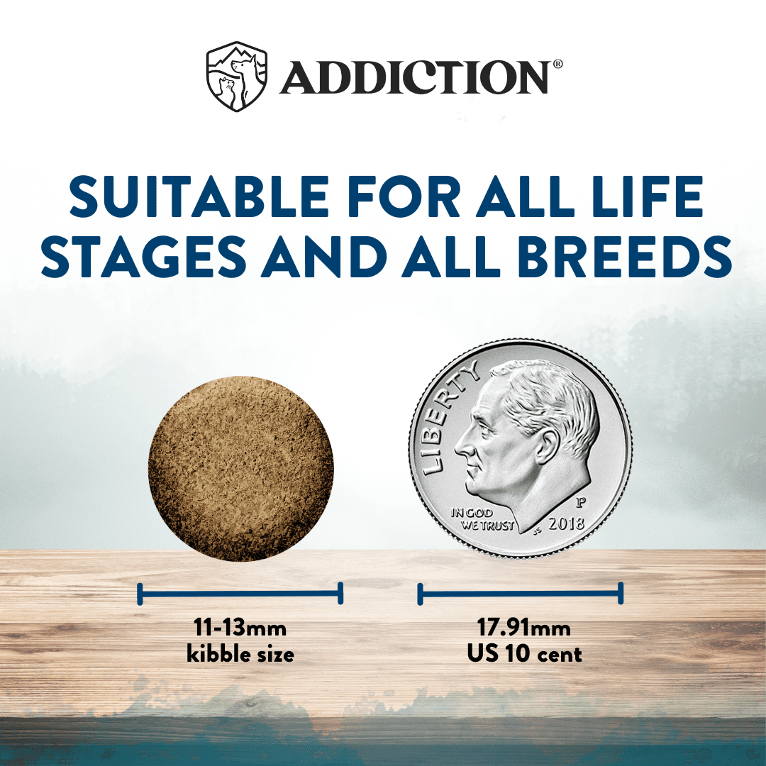 Addiction Wild Islands Pacific Catch Premium King Salmon Mackerel & Hoki Dry Dog Food - Addiction Pet Foods USA