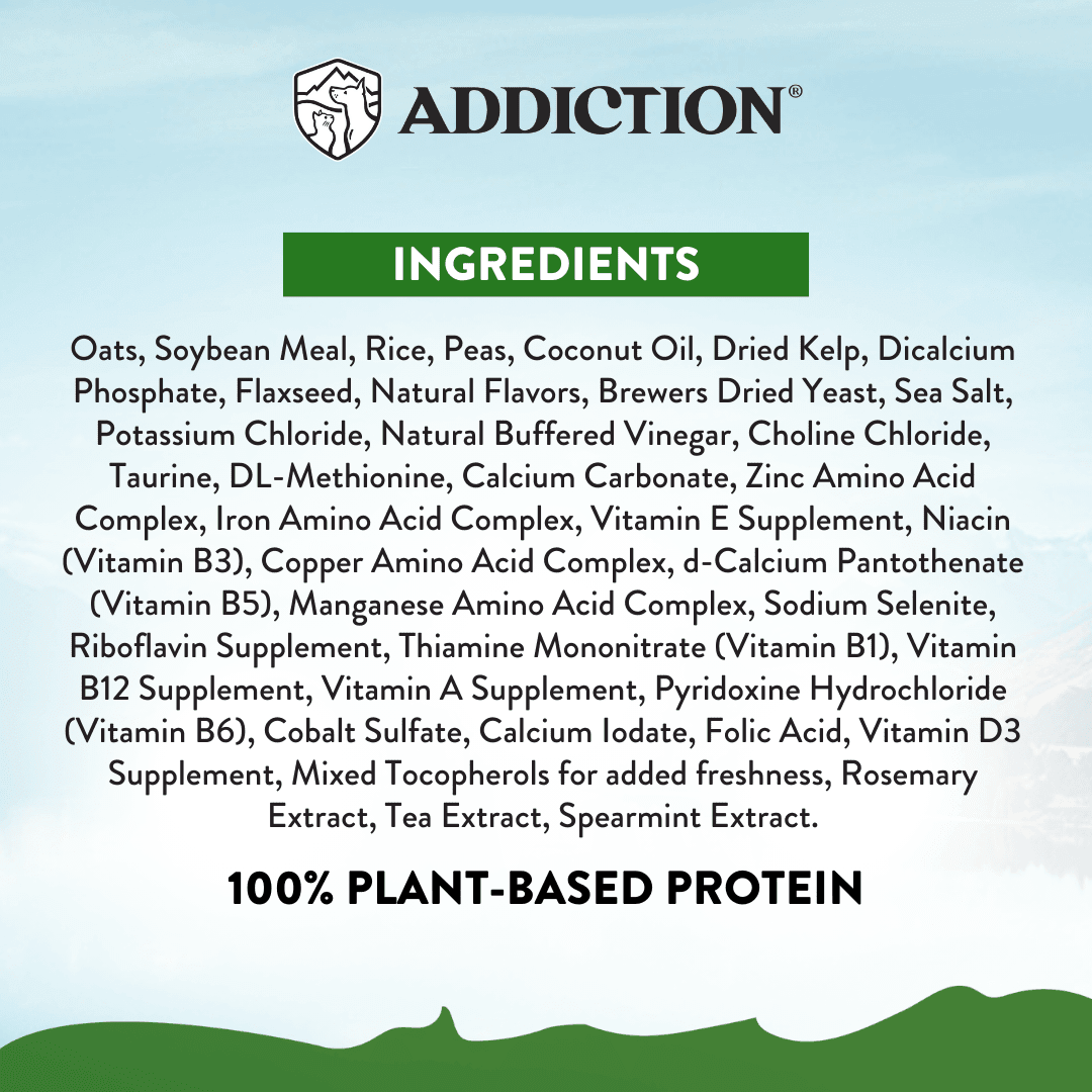 Addiction Zen Vegetarian Dog Food & Vegan Treats Bundle - Addiction Pet Foods USA