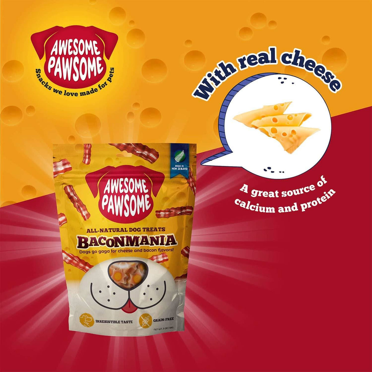 Awesome Pawsome Baconmania - Addiction Pet Foods USA
