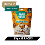 Awesome Pawsome Beefy Bites - Pack of 12 - Addiction Pet Foods USA - Near Expiry Items - AP77027_SALE12