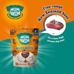 Awesome Pawsome Beefy Bites - Pack of 12 - Addiction Pet Foods USA
