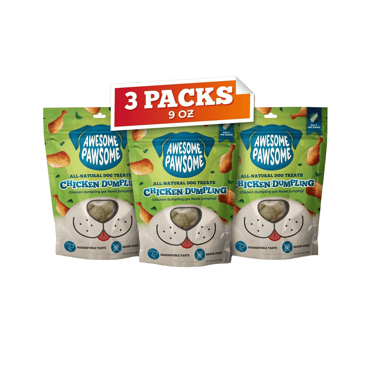 Awesome Pawsome Chicken Dumpling - Addiction Pet Foods USA