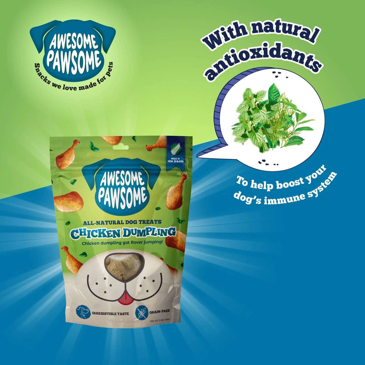 Awesome Pawsome Chicken Dumpling - Addiction Pet Foods USA