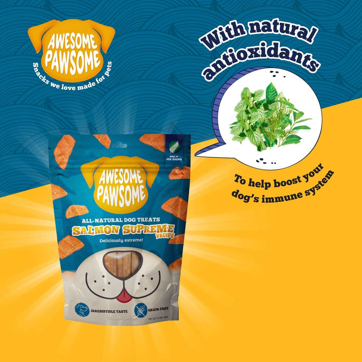 Awesome Pawsome Salmon Supreme Recipe - Addiction Pet Foods USA