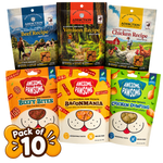 Bark Bundle – Dog Treat Variety Pack (10 or 20 Packs) - Addiction Pet Foods USA - Near Expiry Items - AP77027_3, AF70585_3, AP77010_1, AP77041_1, AF70523_1, AF71117_1