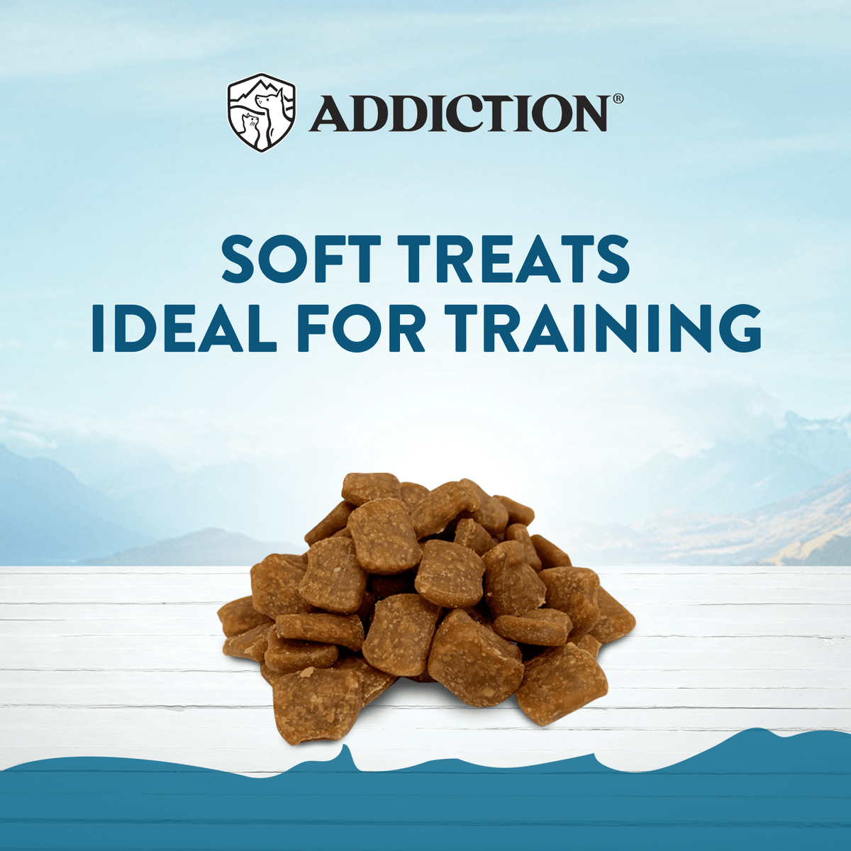 Beef Meaty Bites - Hypoallergenic Dog Treats - Addiction Pet Foods USA