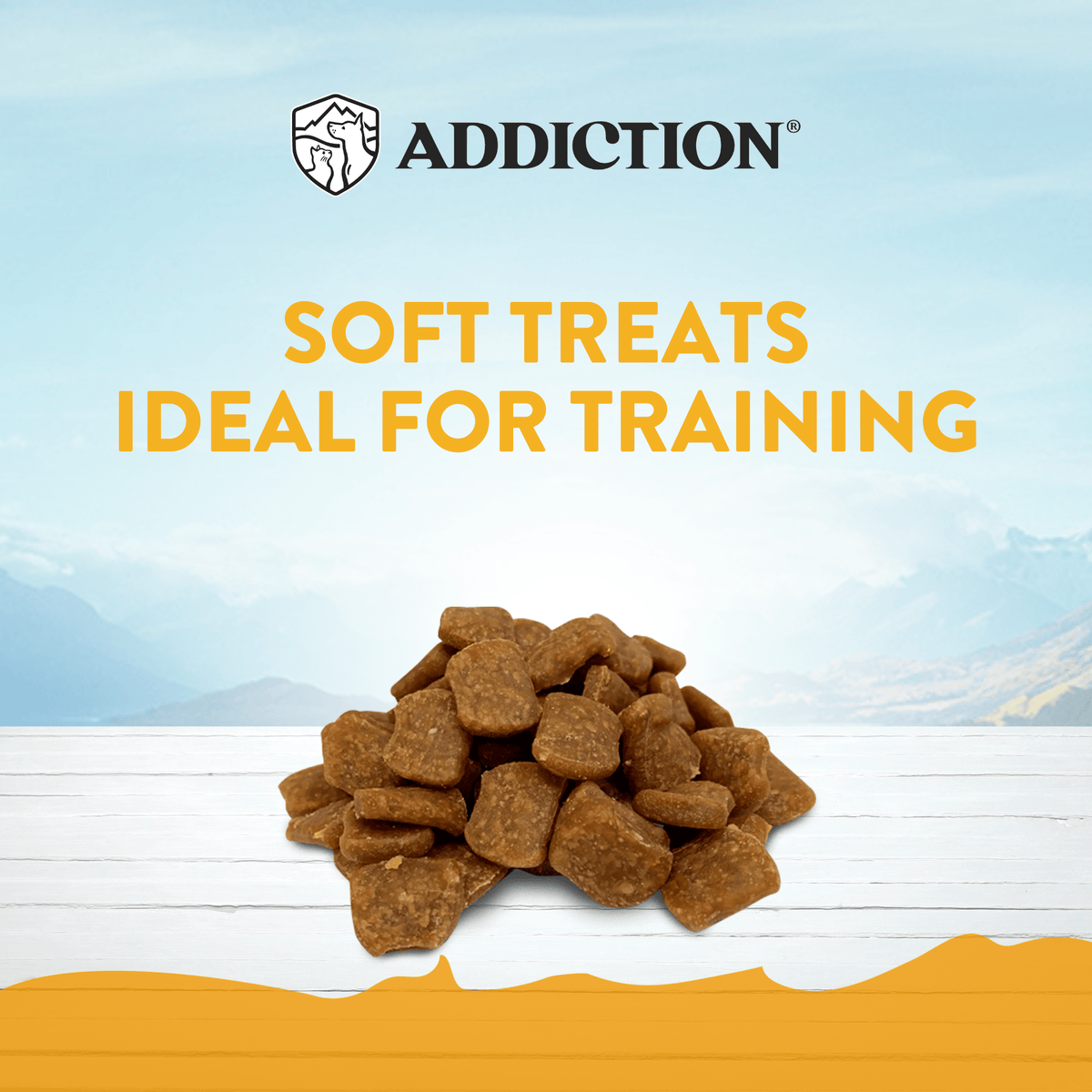 Chicken Meaty Bites - Hypoallergenic Dog Treats - Addiction Pet Foods USA