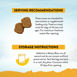 Chicken Meaty Bites - Hypoallergenic Dog Treats - Addiction Pet Foods USA