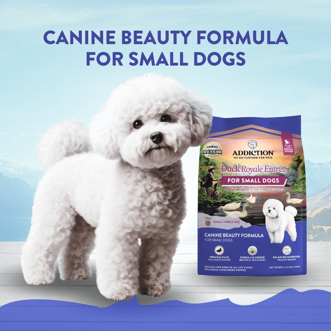 Duck Royale Entrée Grain-free Premium Duck Small Breed Dry Dog Food - Addiction Pet Foods USA