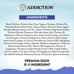 Duck Royale Entrée Grain-free Premium Duck Small Breed Dry Dog Food - Addiction Pet Foods USA