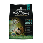 Island Bird Premium Duck Turkey & Chicken Dry Cat Food - Trial Pack Bundle of 12 - Addiction Pet Foods USA