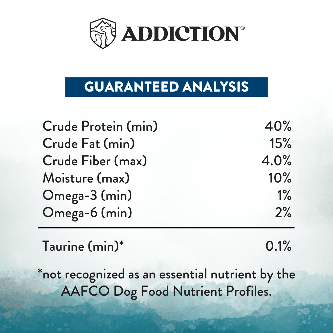 Pacific Catch Premium King Salmon Mackerel & Hoki Dry Dog Food - Trial Pack Bundle of 12 - Addiction Pet Foods USA