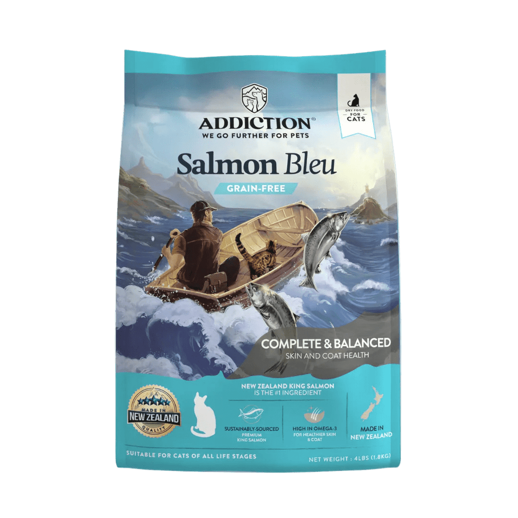 Salmon Bleu Dry Cat Food - Addiction Pet Foods USA