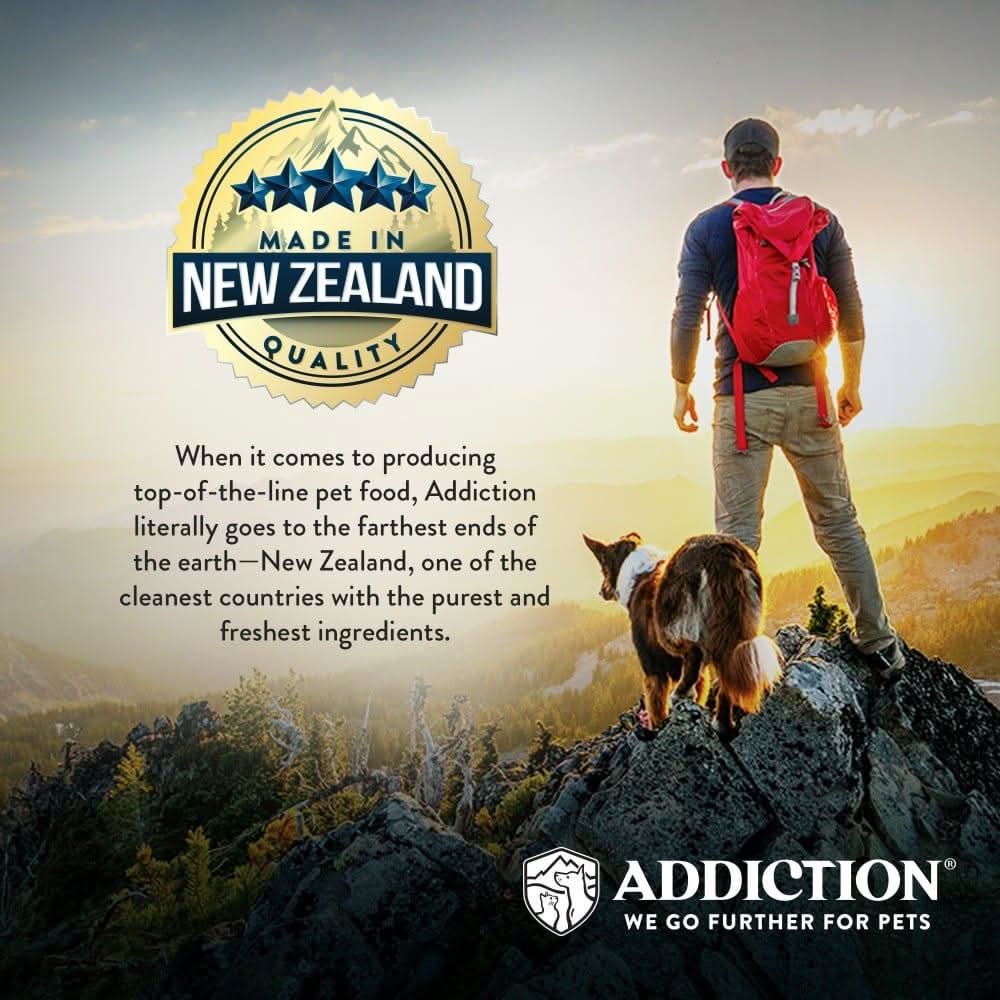 Salmon Bleu Dry Cat Food - Trial Pack Bundle of 12 - Addiction Pet Foods USA