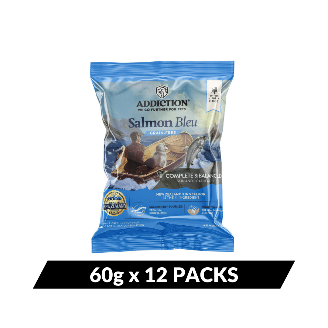 Salmon Bleu Dry Dog Food - Addiction Pet Foods USA