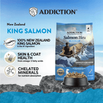 Salmon Bleu Dry Dog Food - Trial Pack Bundle of 12 - Addiction Pet Foods USA