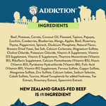 Steakhouse Beef & Zucchini Air-Dried Dog Food - Addiction Pet Foods USA