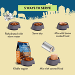 Steakhouse Beef & Zucchini Air-Dried Dog Food - Addiction Pet Foods USA