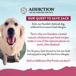 Viva La Venison Grain-free Premium Venison Small Breed Dry Dog Food - Addiction Pet Foods USA