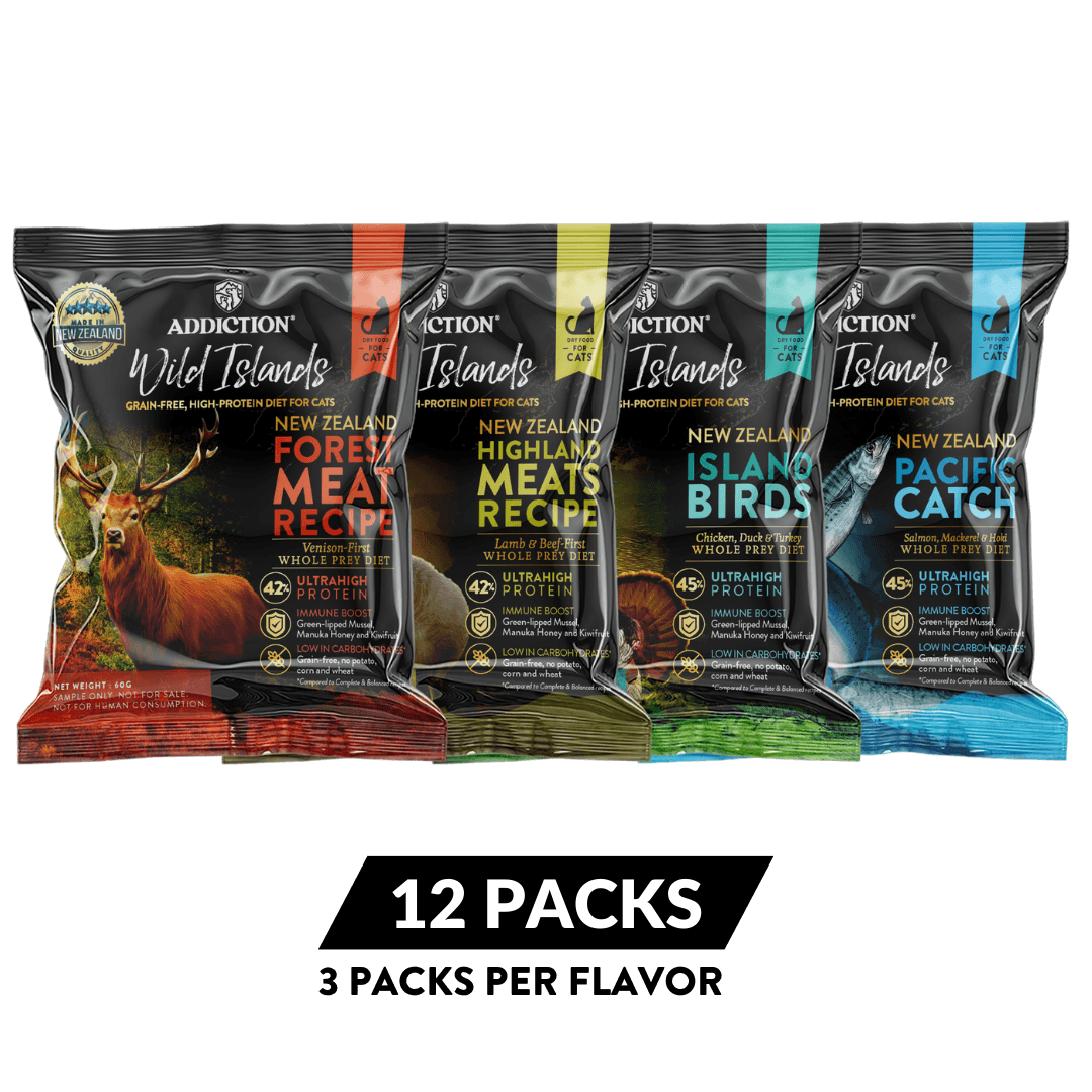 Wild Islands for Cats - Trial Pack Bundle of 12 - Addiction Pet Foods USA