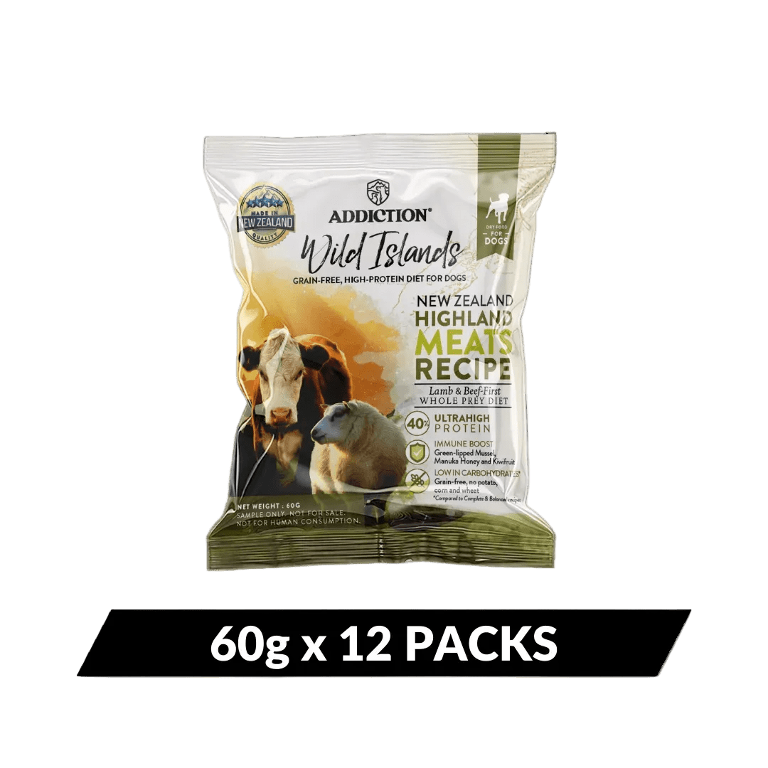 Wild Islands Highland Meats Grass-Fed Beef & Lamb Recipe Dry Dog Food - Addiction Pet Foods USA