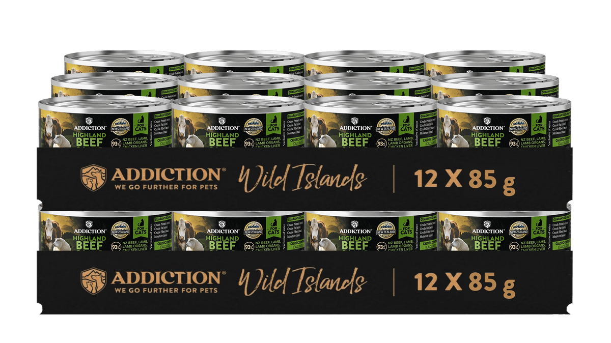 Wild Islands Highland Meats Premium Lamb & Beef Grain-Free Canned Cat Food - Addiction Pet Foods USA