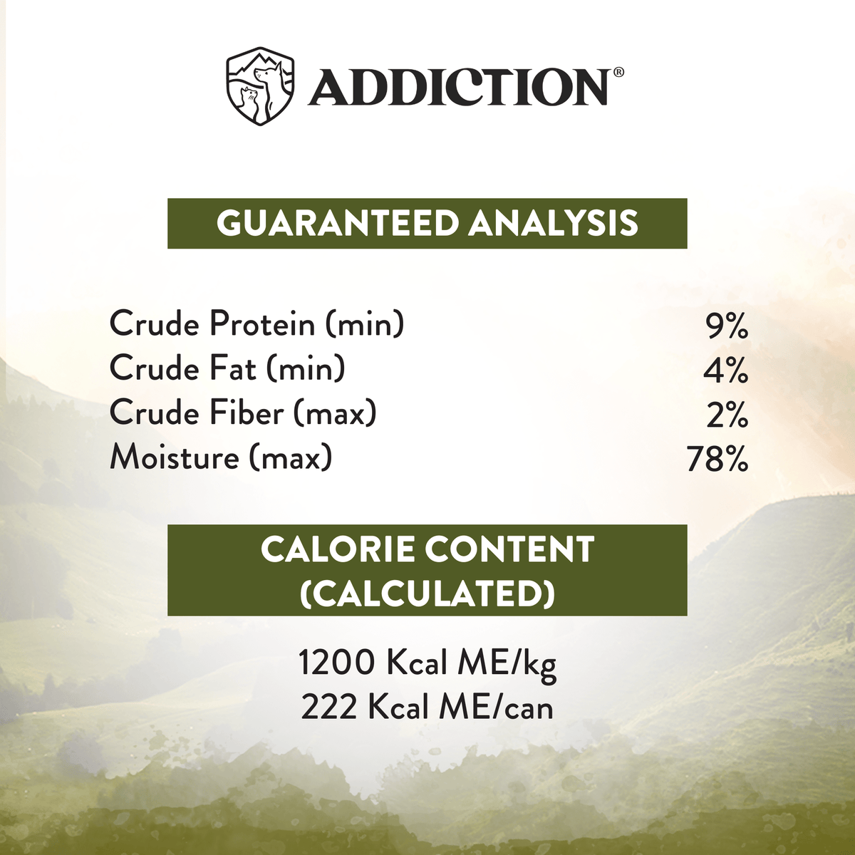 Wild Islands Highland Meats Premium Lamb & Beef Grain-Free Canned Cat Food - Addiction Pet Foods USA
