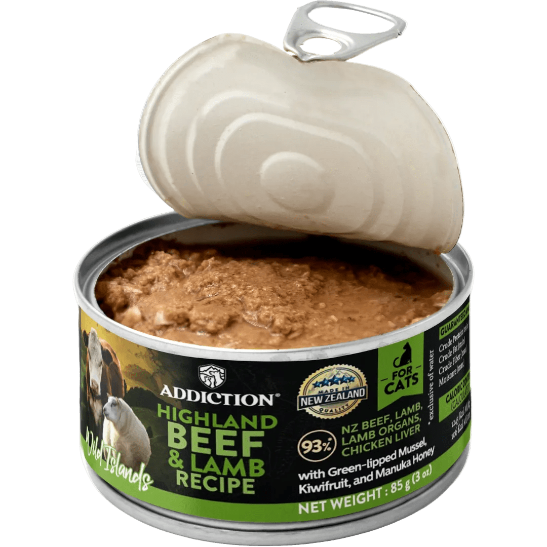 Wild Islands Highland Meats Premium Lamb & Beef Grain-Free Canned Cat Food - Addiction Pet Foods USA