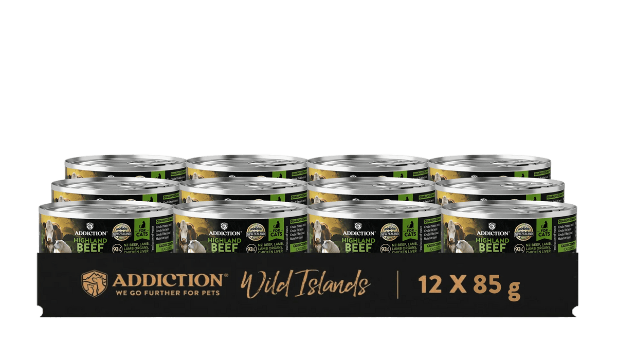 Wild Islands Highland Meats Premium Lamb & Beef Grain-Free Canned Cat Food - Addiction Pet Foods USA