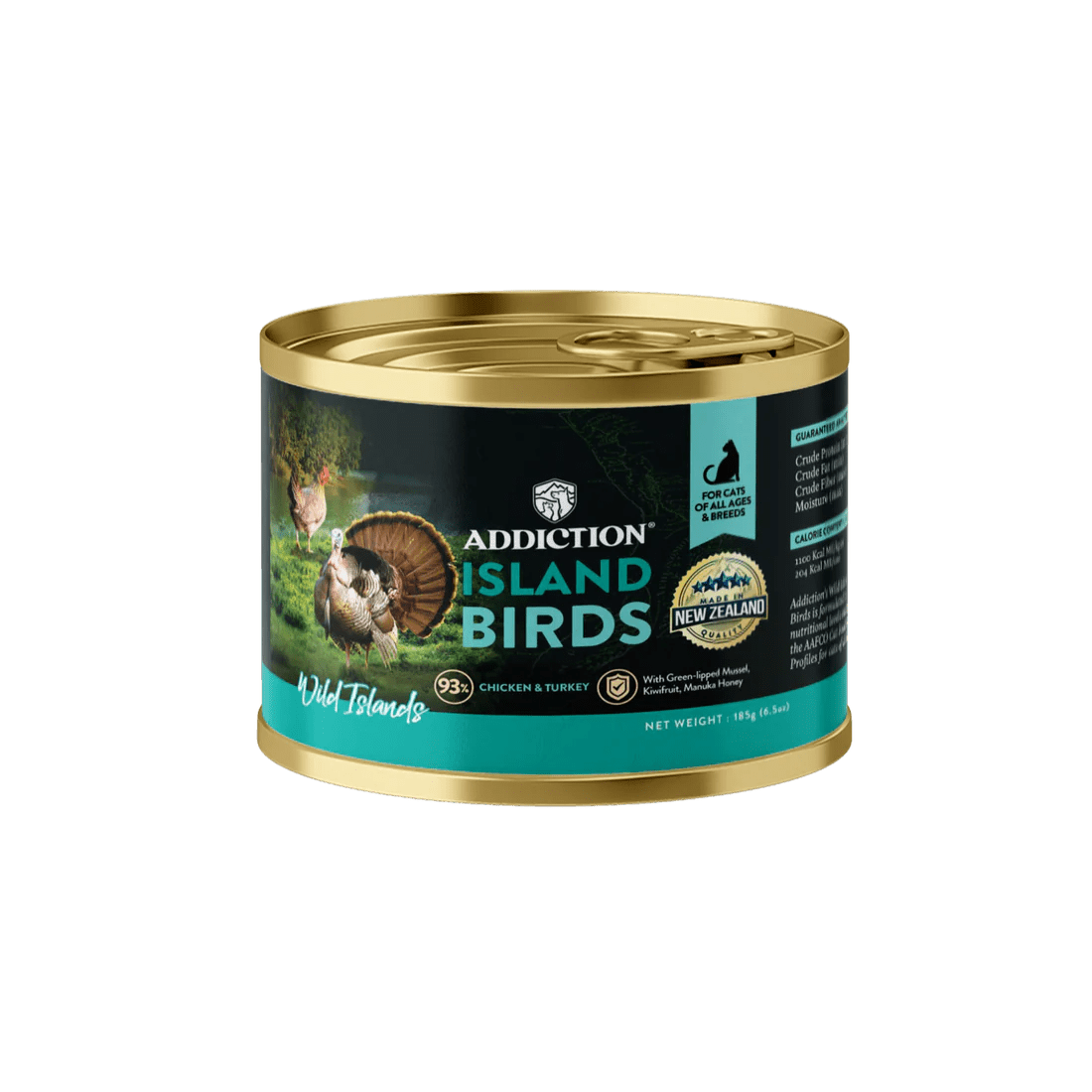 Wild Islands Island Birds Premium Chicken & Turkey Grain-Free Canned Cat Food - Addiction Pet Foods USA