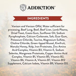 Wild Islands New Zealand Venison Recipe Premium Grain-free Canned Cat Food 85g - Addiction Pet Foods USA