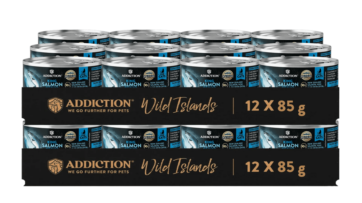 Wild Islands Pacific Catch Premium Ocean Fish & Salmon Grain-Free Canned Cat Food - Addiction Pet Foods USA