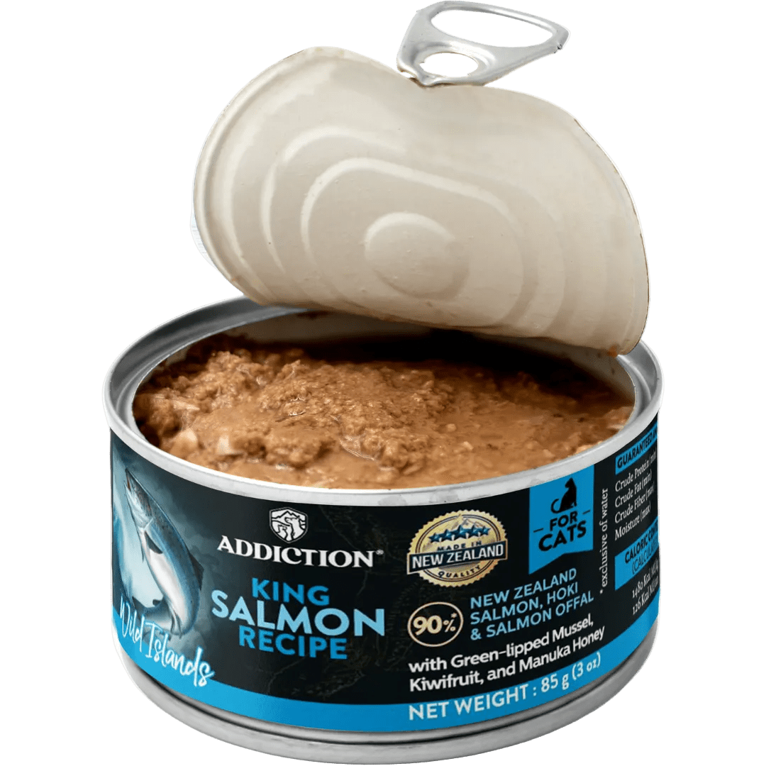 Wild Islands Pacific Catch Premium Ocean Fish & Salmon Grain-Free Canned Cat Food - Addiction Pet Foods USA