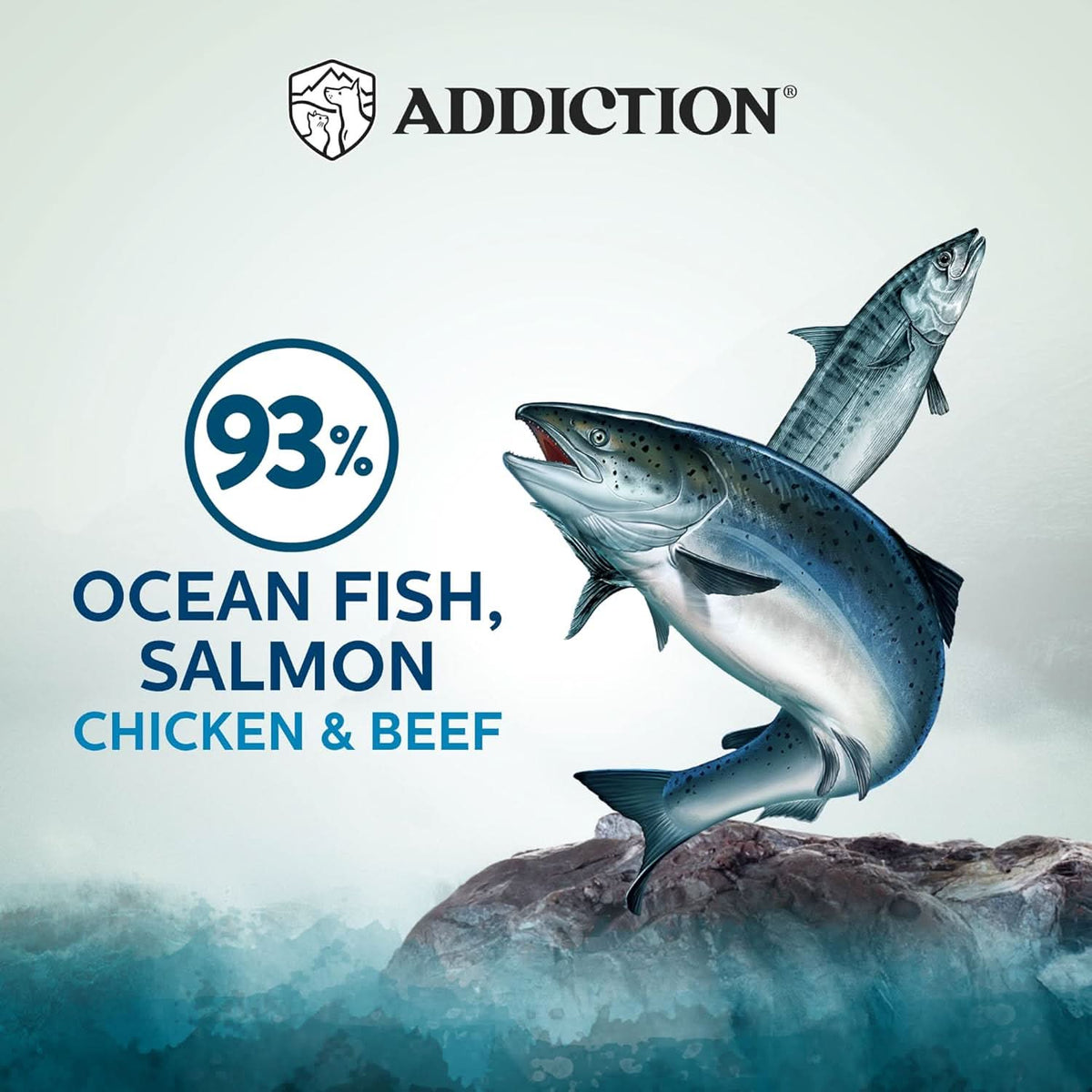 Wild Islands Pacific Catch Premium Ocean Fish & Salmon Grain-Free Canned Cat Food - Addiction Pet Foods USA