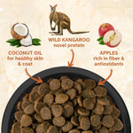 Wild Kangaroo & Apples Recipe Dry Dog Food - Addiction Pet Foods USA