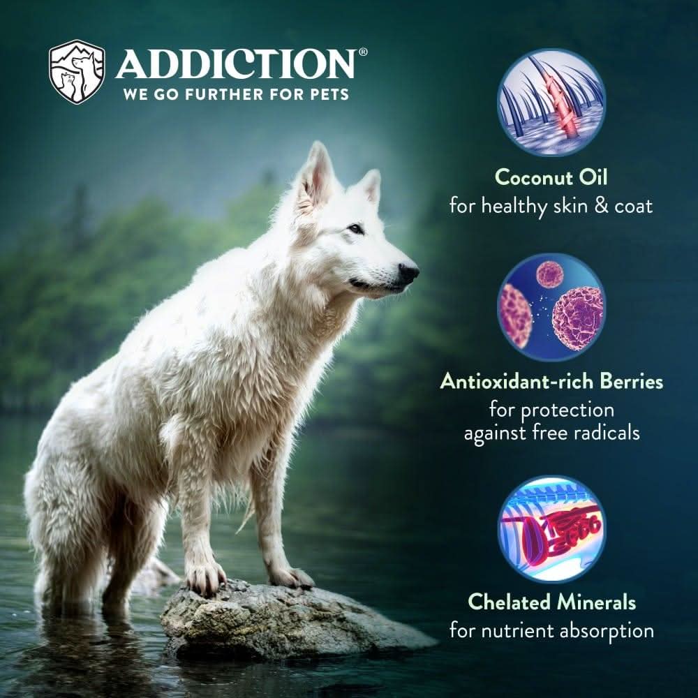 Wild Kangaroo & Apples Recipe Dry Dog Food - Trial Pack Bundle of 12 - Addiction Pet Foods USA