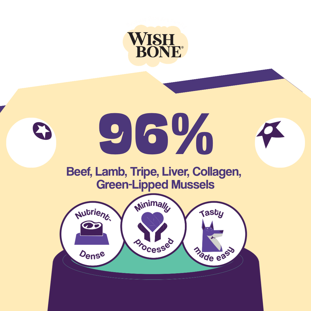 Wishbone Air-Dried Beef & Lamb Recipe Dog Food - 454g - Addiction Pet Foods USA