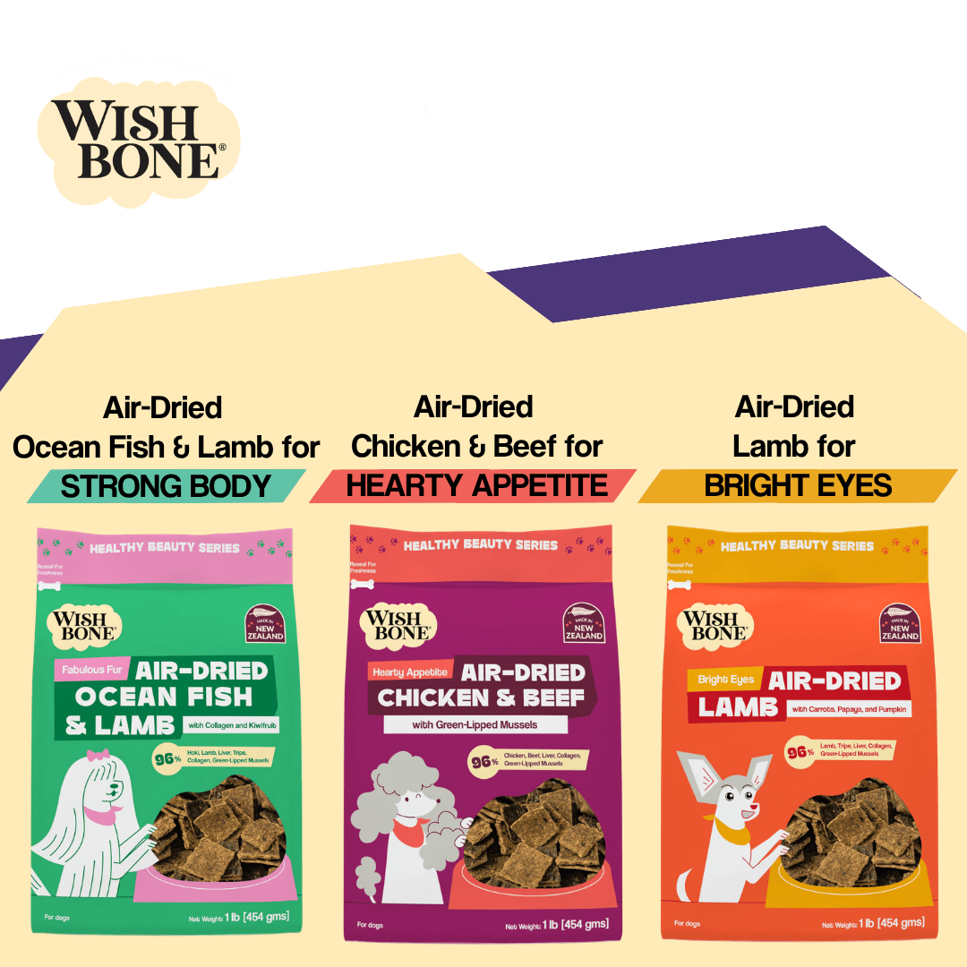 Wishbone Air-Dried Beef & Lamb Recipe Dog Food - 454g - Addiction Pet Foods USA
