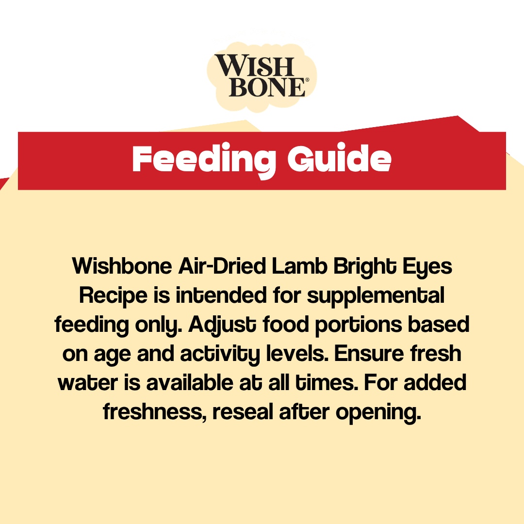 Wishbone Air-Dried Lamb Recipe Dog Food - 454g - Addiction Pet Foods USA