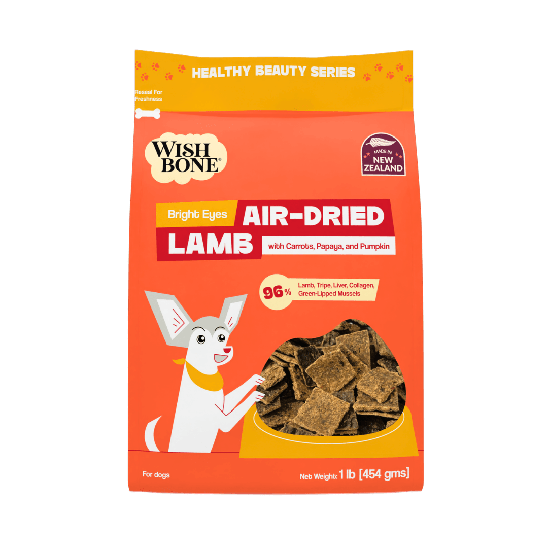 Wishbone Air-Dried Lamb Recipe Dog Food - 454g - Addiction Pet Foods USA