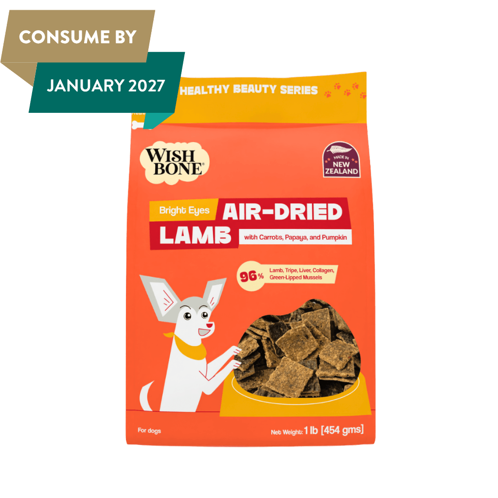 Wishbone Air-Dried Lamb Recipe Dog Food - 454g - Addiction Pet Foods USA