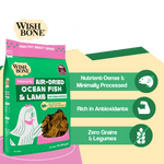 Wishbone Air-Dried Ocean Fish & Lamb Recipe Dog Food - 454g - Addiction Pet Foods USA