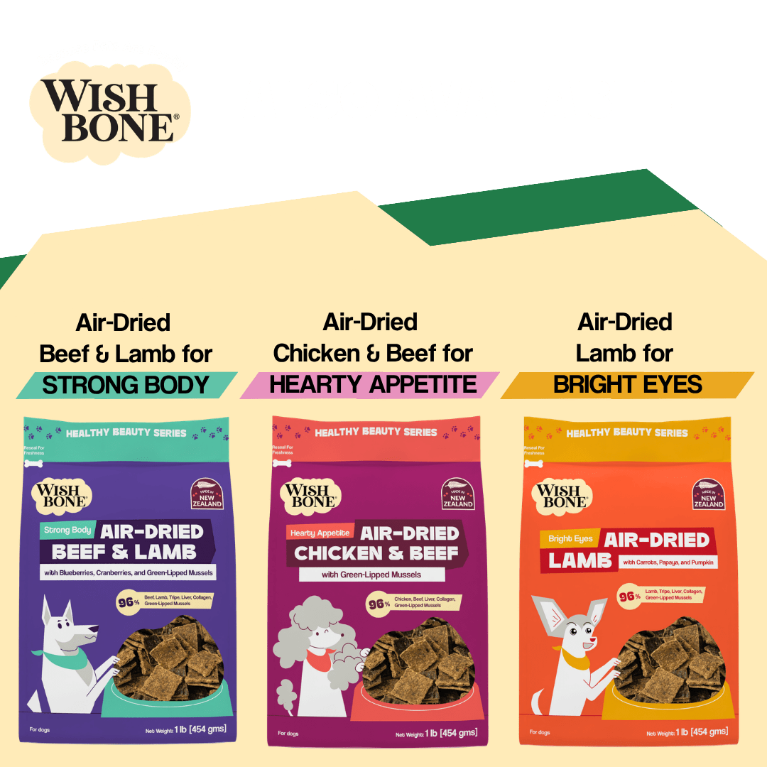 Wishbone Air-Dried Ocean Fish & Lamb Recipe Dog Food - 454g - Addiction Pet Foods USA