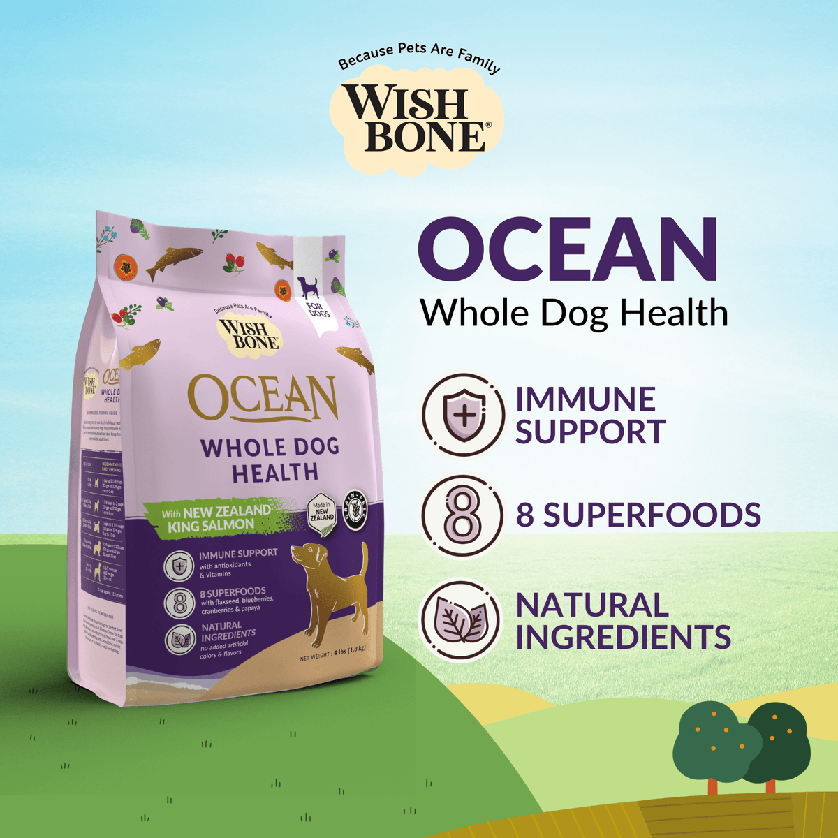 Wishbone Dry Dog Food Trial Pack Bundle - Addiction Pet Foods USA